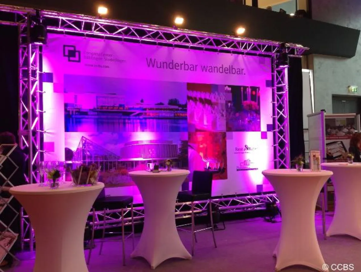 Messestand CCBS Locations 2014