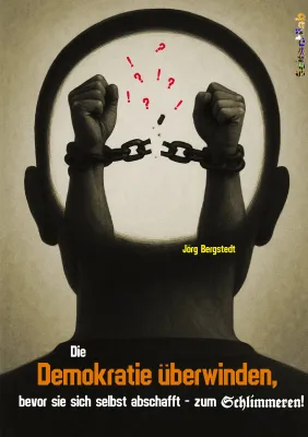 Bild: Neu und brisant: Buch „Die Demokratie überwinden, bevor sie sich selbst abschafft – zum Schlimmeren!“