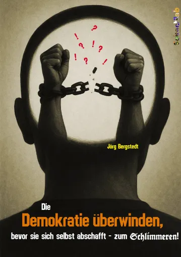 Bild: Neu und brisant: Buch „Die Demokratie überwinden, bevor sie sich selbst abschafft – zum Schlimmeren!“