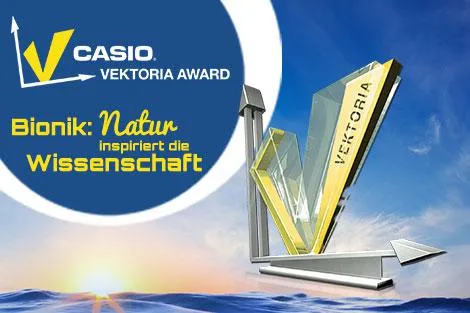 Sieger des bundesweiten Schülerwettbewerbs Casio Vektoria Award zum Thema Bionik gekürt Bild: Sieger des bundesweiten Schülerwettbewerbs Casio Vektoria Award zum Thema Bionik gekürt