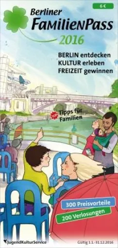 Der neue Berliner FamilienPass 2016 – das besondere Geschenk zum Nikolaus oder zu Weihnachten Bild: Der neue Berliner FamilienPass 2016 – das besondere Geschenk zum Nikolaus oder zu Weihnachten