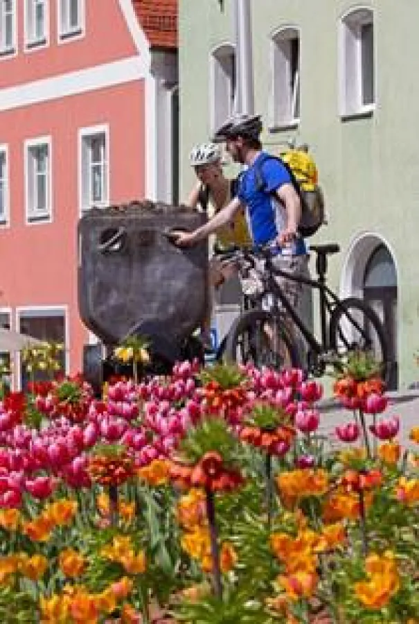 Auf dem Fünf-Flüsse-Radweg (Stefan Gruber)