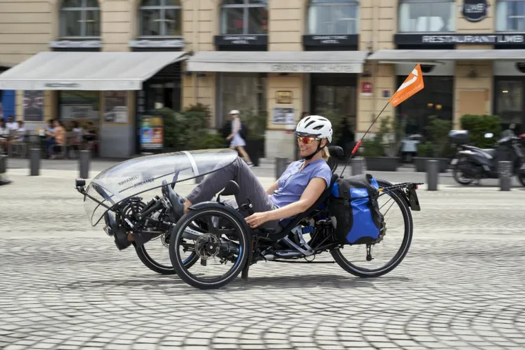 E-Bike mit visionärem Charakter Bild: E-Bike mit visionärem Charakter