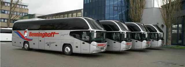 Bild: Mehr Komfort und Sicherheit durch modernste Bustechnik bei Benninghoff Reisen