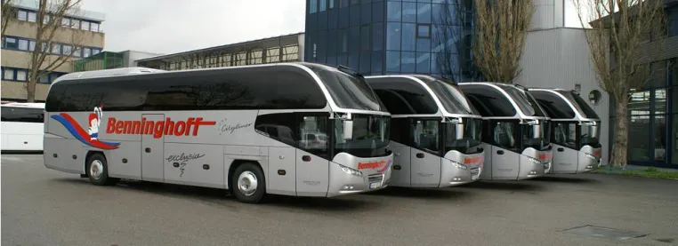 Bild: Mehr Komfort und Sicherheit durch modernste Bustechnik bei Benninghoff Reisen