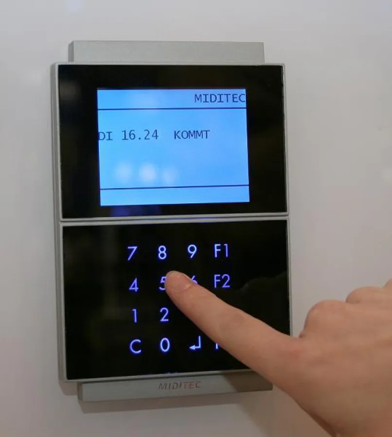 Zutrittsleser mit Display