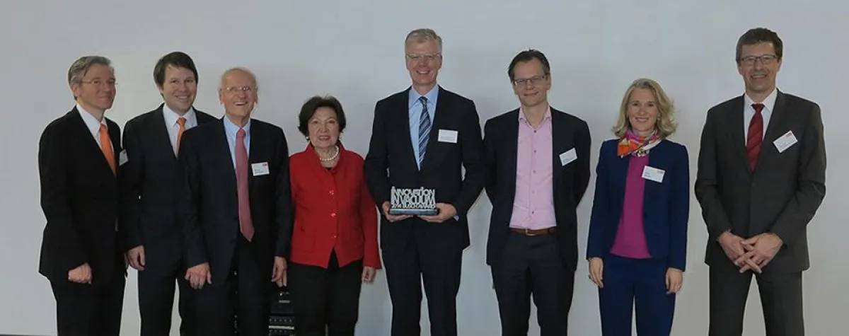 Wurde mit dem ?Innovation In Vacuum Busch Award? geehrt:  Alexander van der Lely, CEO der Lely-Grupp