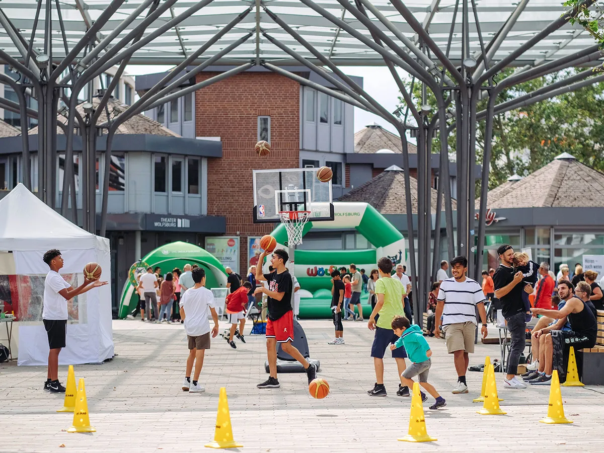 Fit und gesund 2019 in Wolfsburg (© WMG Wolfsburg, Foto: Janina Snatzke)