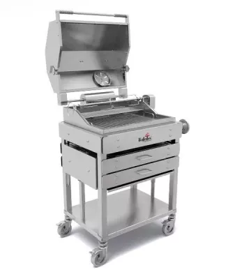 Bild: HaJaTec®-Grills jetzt auch im Olympiapark München: Event-Caterer „Arena One“ grillt auf zwei Premium-Grills