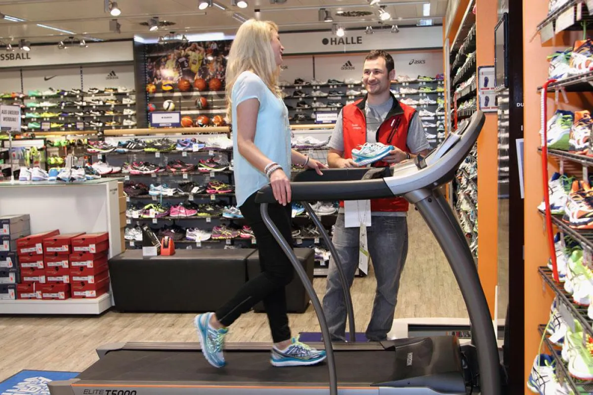 Personal Shopping: Schuhkauf mit Laufanalyse und Fußdruckmessung
