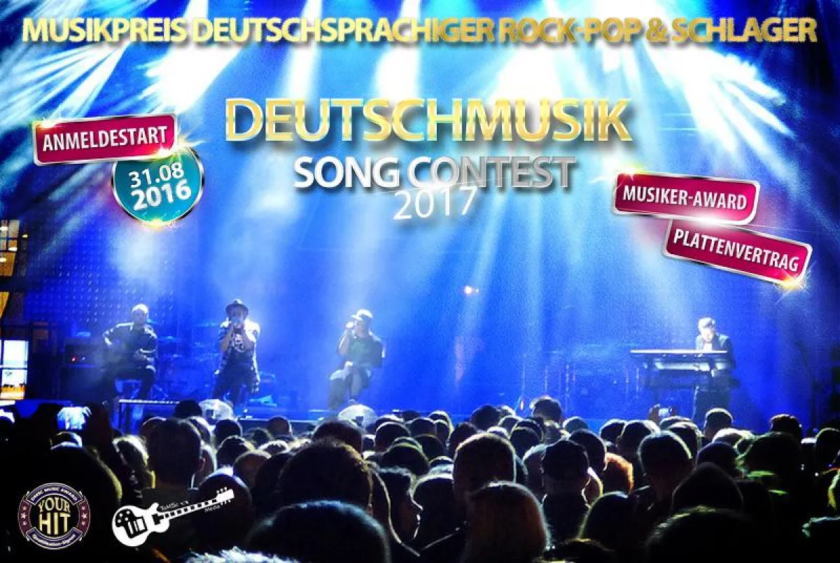 Deutschmusik Song Contest: Preis für deutsche Musik steht in den Startlöchern