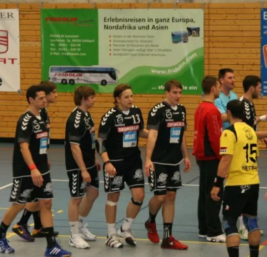 Bild: FRIDOLIN busreisen sponsort und fährt Handballer des TSV Friedberg