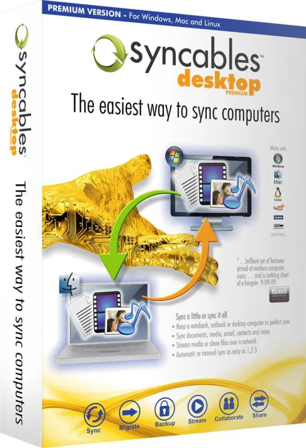 Neu Syncables Desktop Premium - synchronisieren von Dateien für PC, MAC, Linux