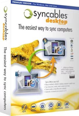Bild: Neues Syncables™ Desktop Premium - Dateien synchonisieren für PC, MAC, Linux