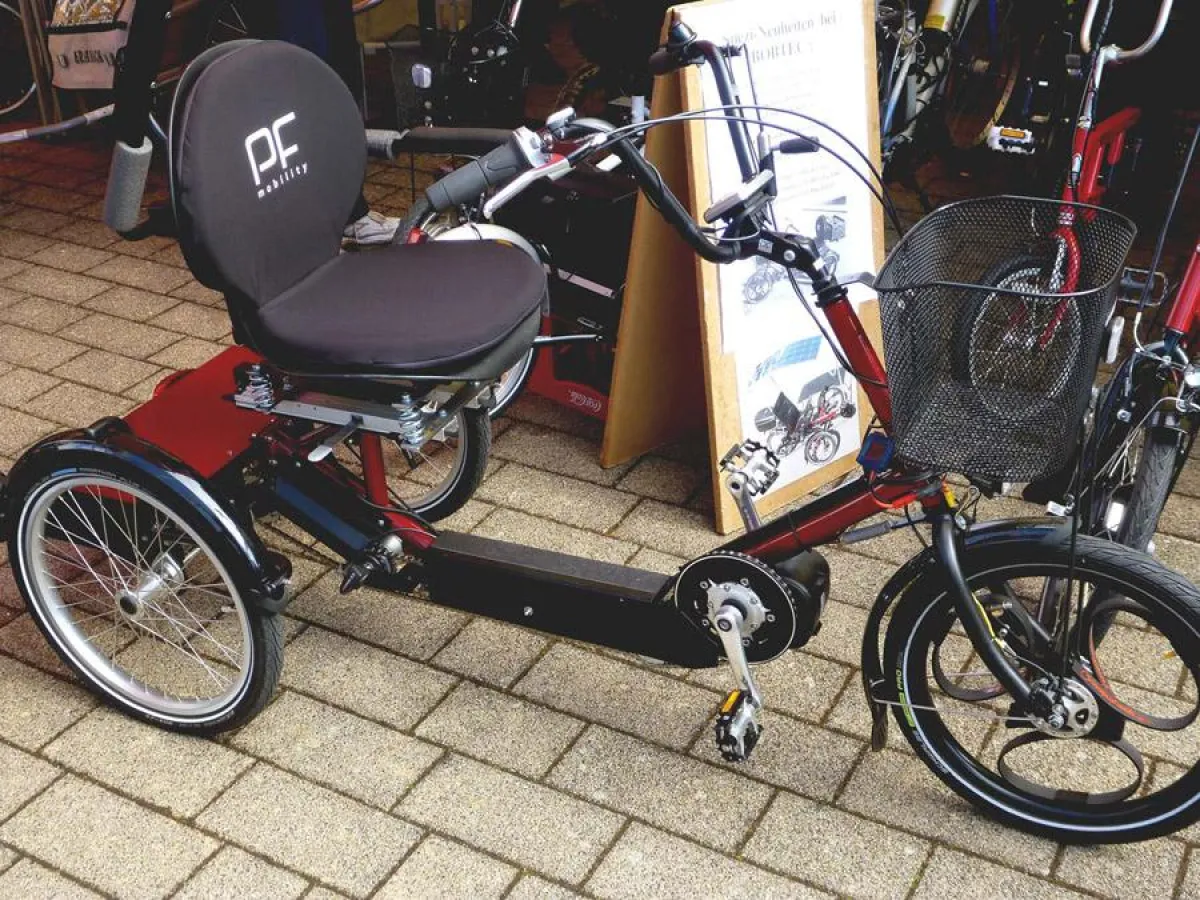 Rehadreiräder eignen sich besonders für Menschen mit Gelenkprothesen