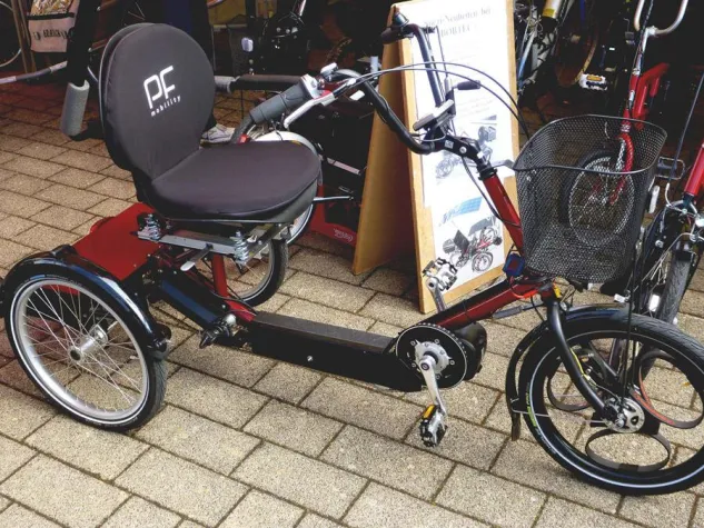 Bild: Radfahren mit Gelenkprothesen