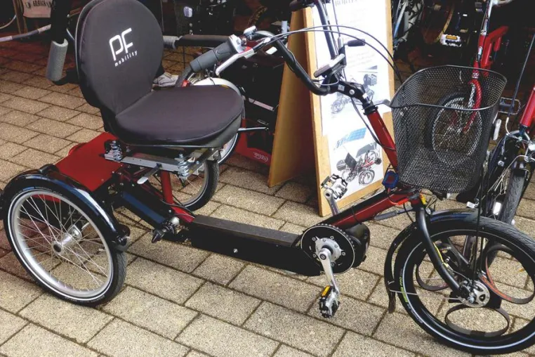 Bild: Radfahren mit Gelenkprothesen