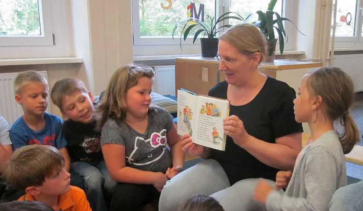 Leseförderung an der Grünauer Schule