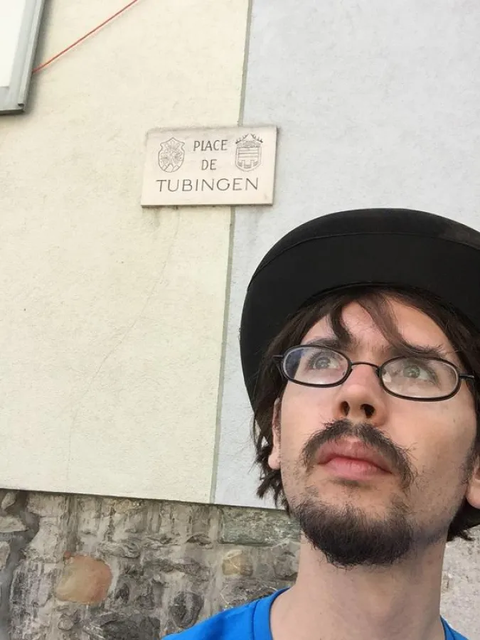 Place de Tübingen in Monthey in der französischen Schweiz