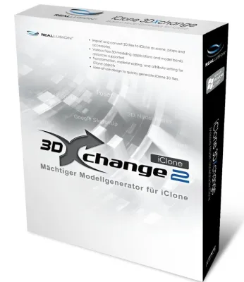 Bild: Reallusions neues iClone 3Dxchange 2.0 unterstützt Google SketchUp und Google 3D Warehouse