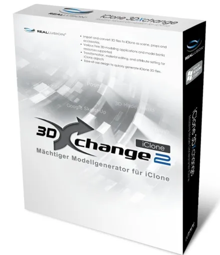 Reallusions neues iClone 3Dxchange 2.0 unterstützt Google SketchUp und Google 3D Warehouse Bild: Reallusions neues iClone 3Dxchange 2.0 unterstützt Google SketchUp und Google 3D Warehouse