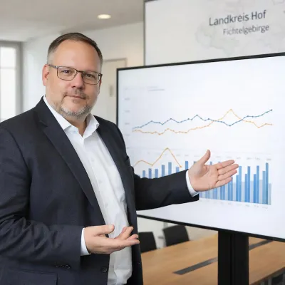 Bild: Immobilienmarkt im Landkreis Hof bleibt stabil – Fichtelgebirge gewinnt an Bedeutung