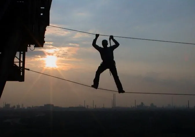 Bild: Kick off 2014 frische Teamtrainings am Hochofen