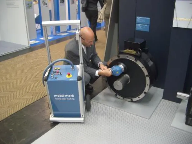 Bild: Mobiler Laser „mobil-mark 1“ für INNOVATIONSPREIS 2009 nominiert