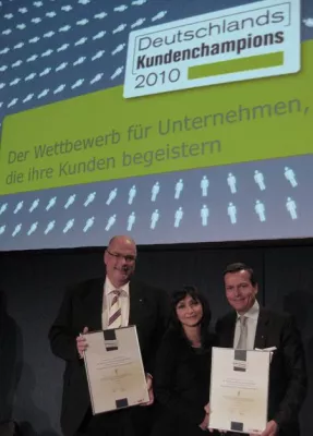Bild: All Service Gebäudedienste und Sicherheitsdienste sind Deutschlands Kundenchampions 2010