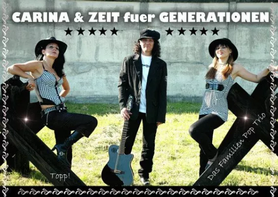 Bild: Familiengruppe Carina & Zeit fuer Generationen – Pop Musik Showact gibt Benefiz Konzert für Kinder