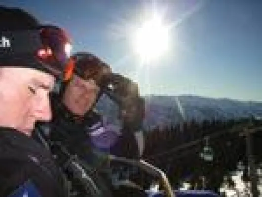 Bild: Noch 24 Stunden, dann steht der 240 Stunden nonstop Ski Alpin-Weltrekord des Deutschen Christian Flühr