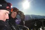 Bild: Noch 24 Stunden, dann steht der 240 Stunden nonstop Ski Alpin-Weltrekord des Deutschen Christian Flühr