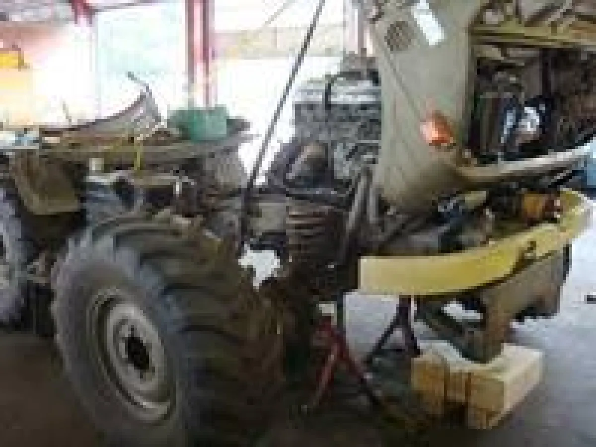 Unimog vor Restauration