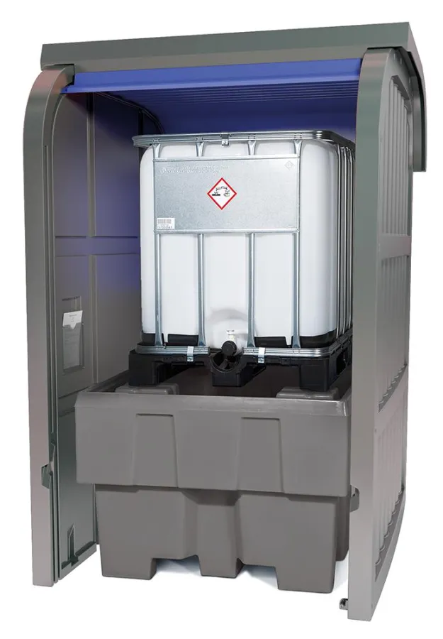 Der neue Multistore aus Polyethylen eignet sich für vielfältige Lagerzwecke.