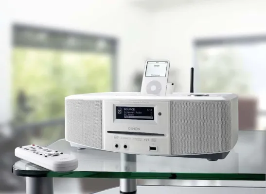 Bild: All-in-One Music System DENON S-52 jetzt auch in weiß