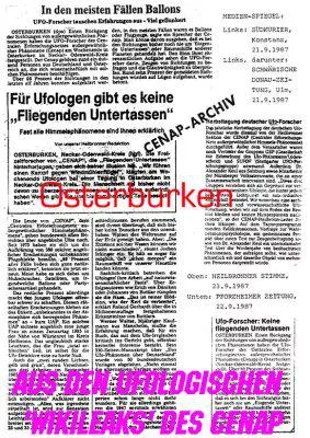Bild: UFO Increased UFO Activity? Null: UFOs und die Bundespressekonferenz mit Steffen Seibert