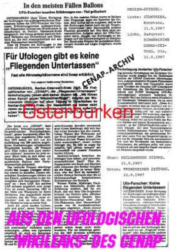 Bild: UFO Increased UFO Activity? Null: UFOs und die Bundespressekonferenz mit Steffen Seibert