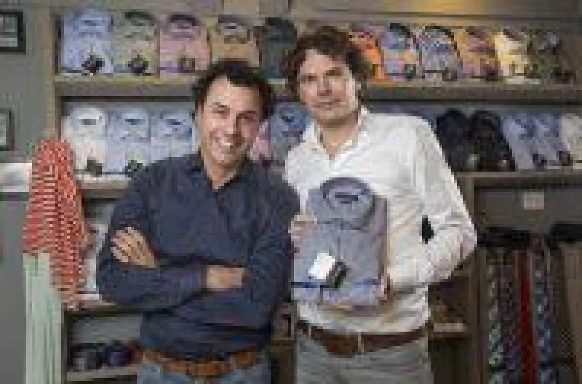 S. Heukels und M. Boekraad, Gründer von ShirtsofCotton