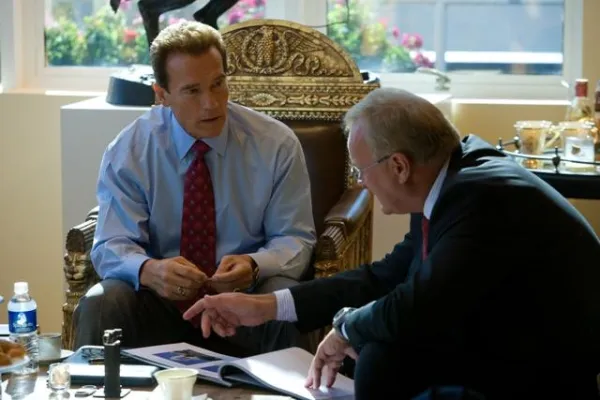 Bild: Dirk U. Hindrichs traf Arnold Schwarzenegger: "Wir wollen jedes Haus zum Kraftwerk machen"