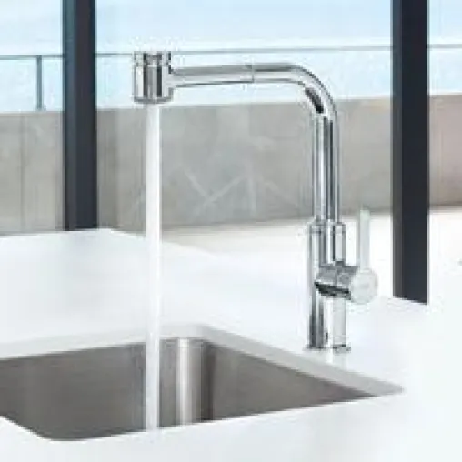 HANSA mit neuem Küchenarmaturen-Programm Bild: HANSA mit neuem Küchenarmaturen-Programm