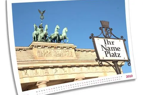Bild: Ein ganz persönlicher Hauptstadtkalender für Berlin-Fans