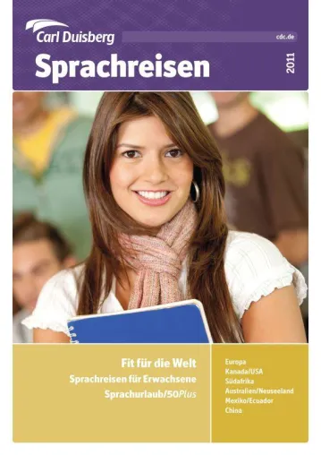 Bild: Guter Vorsatz für 2011: Sprache lernen im Ausland - Neue Broschüre erschienen