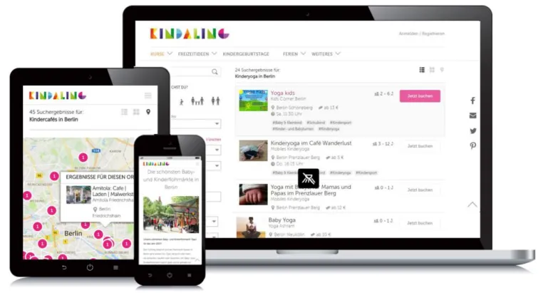 Kindaling – der Online Freizeit Guide für Eltern Bild: Kindaling – der Online Freizeit Guide für Eltern