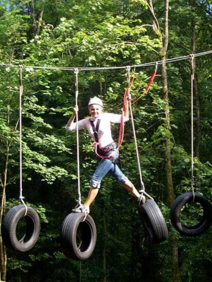 Der neue Hochseilgarten in Berchtesgaden