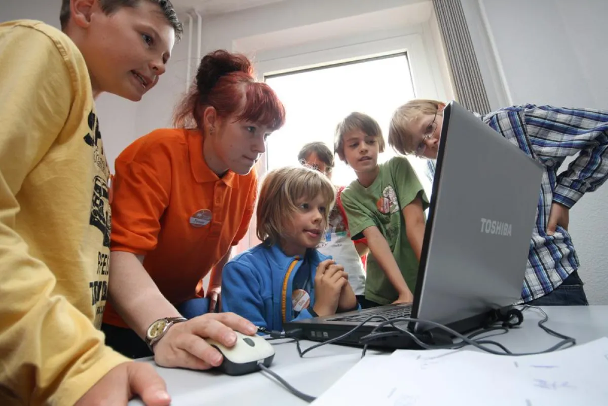 Auf den Kindermedientagen konnten kleine Medienmacher selbst Filme, Comics oder Hörspiele gestalten.