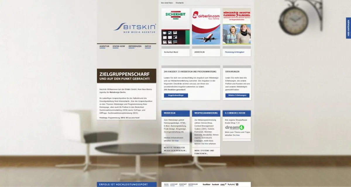 Bitskin GmbH Webseite