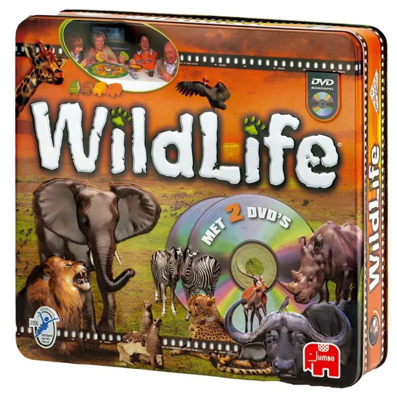 Die einzigartige Tierwelt des afrikanischen Serengeti-Nationalparks steht im Mittelpunkt des neuen Spiels „Wildlife“ von JUMBO Spiele.