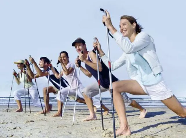 Bild: Gesundheitstraining im Urlaub: Reiseveranstalter entlasten die Krankenkassen