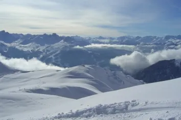 Bild: Ferienwohnung direkt an der Ski-Piste