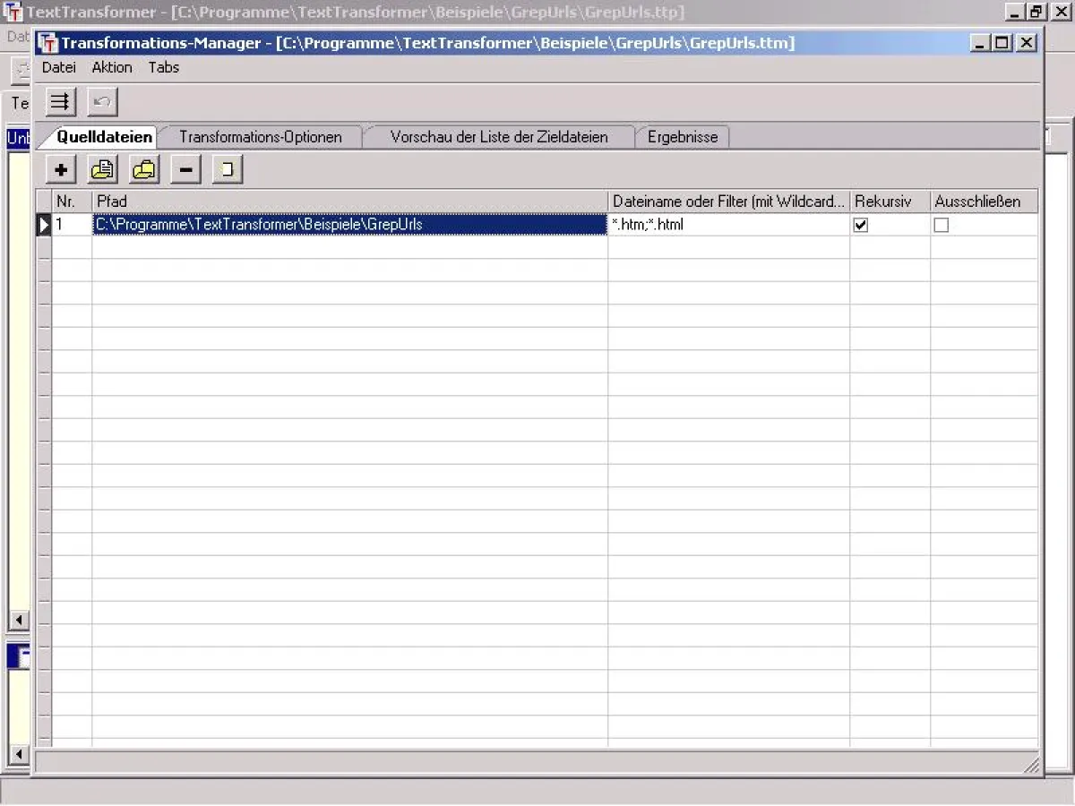 Transformations-Manager
